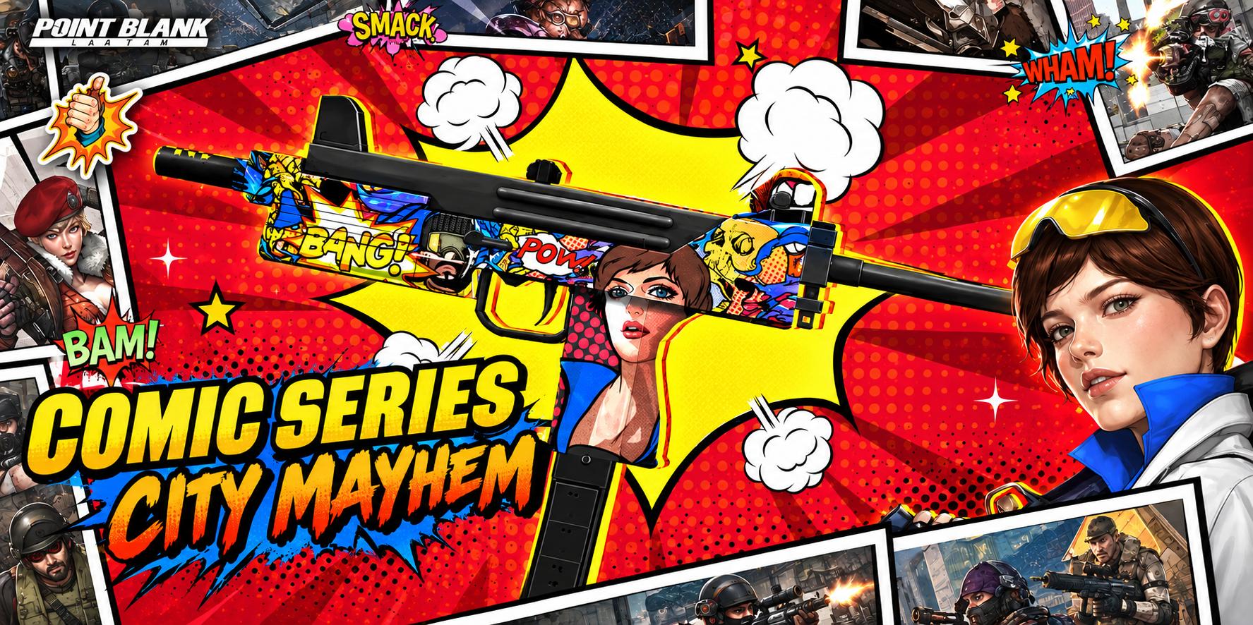 Serie Cómic: City Mayhem