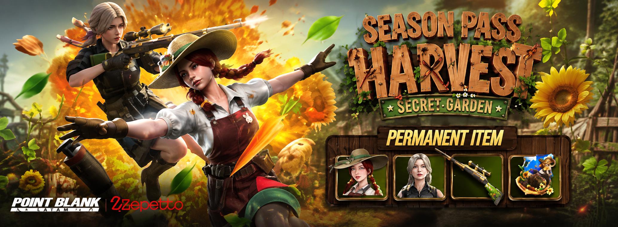 Season Pass Harvest: Secret Garden